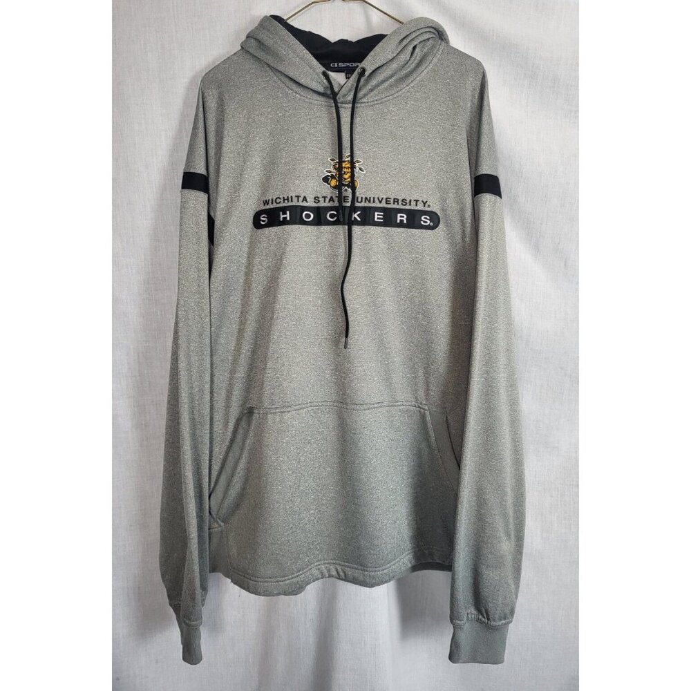 CI Sport Wichita State Shockers Embroidered Hoodie Mens 2XL Unisex WSU College